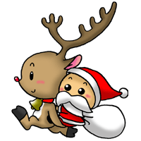 �T���^����Ԃ���g�i�J�C �t���[�f��