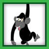 チンパンジー フリーキャラクター