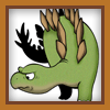 恐竜 ステゴサウルス フリーキャラクター