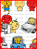 �w�閾���̗��@���������x�l�L�����N�^�[